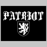 Patriot Czech čierne trenírky BOXER s tlačeným logom, top kvalita 95%bavlna 5%elastan